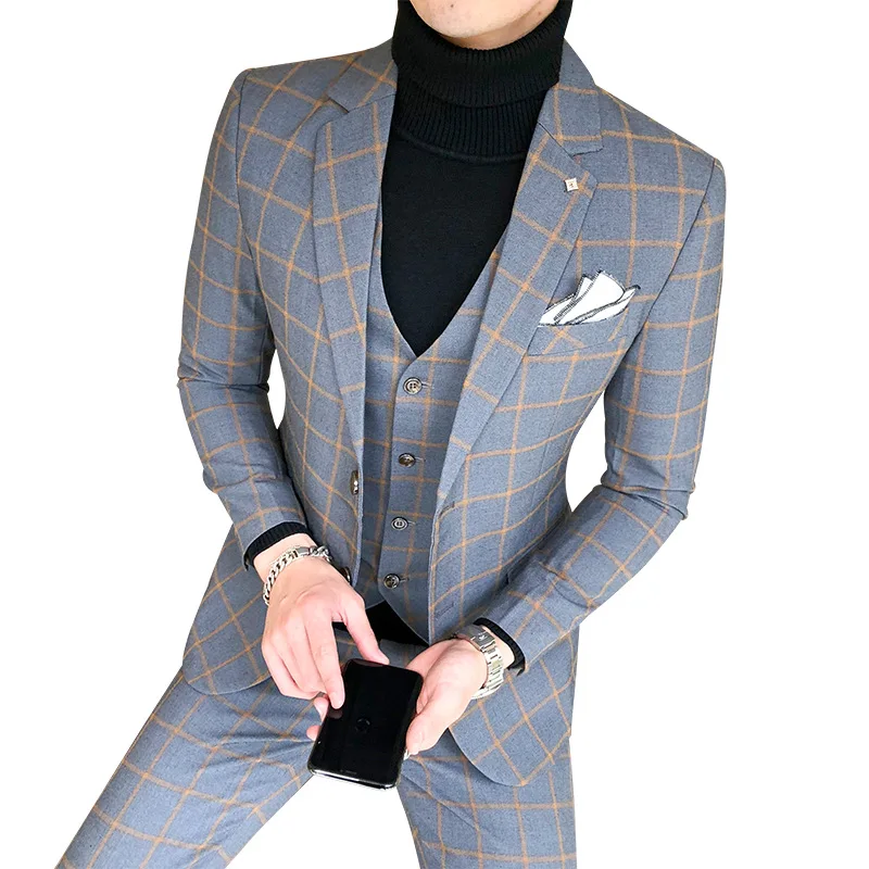 Blazer and Vest and Pants / Bo - Men'S Grooming Kits 评论和价格