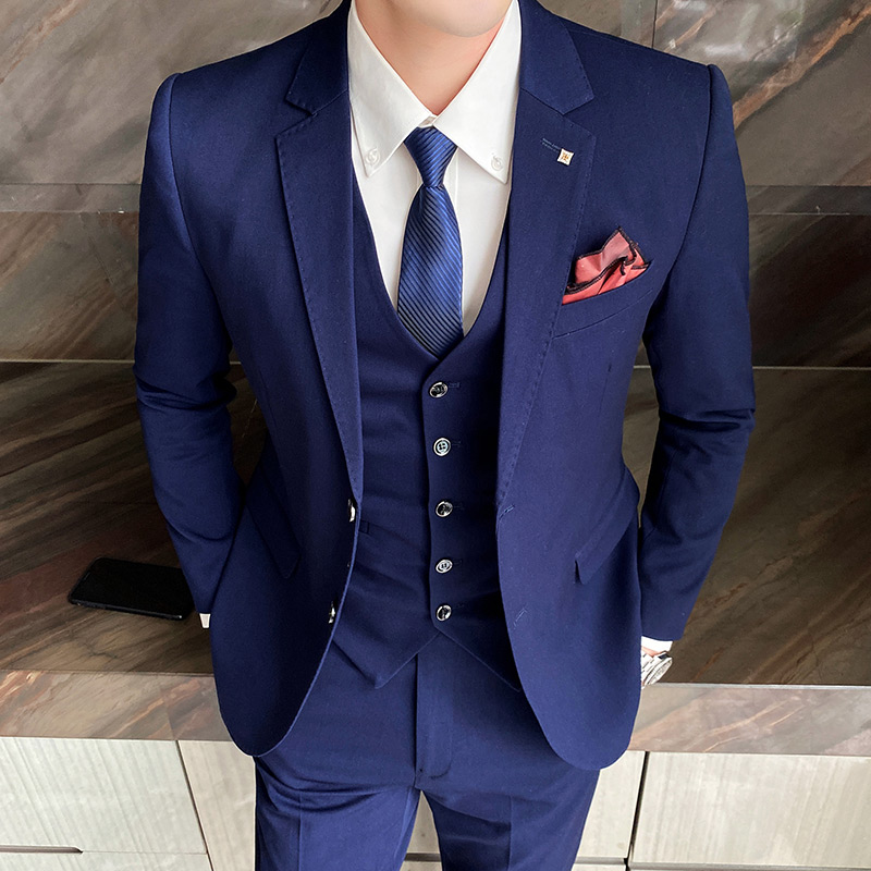 ( Jacket + Vest + Pants ) High - Men'S Grooming Brands 评论和价格
