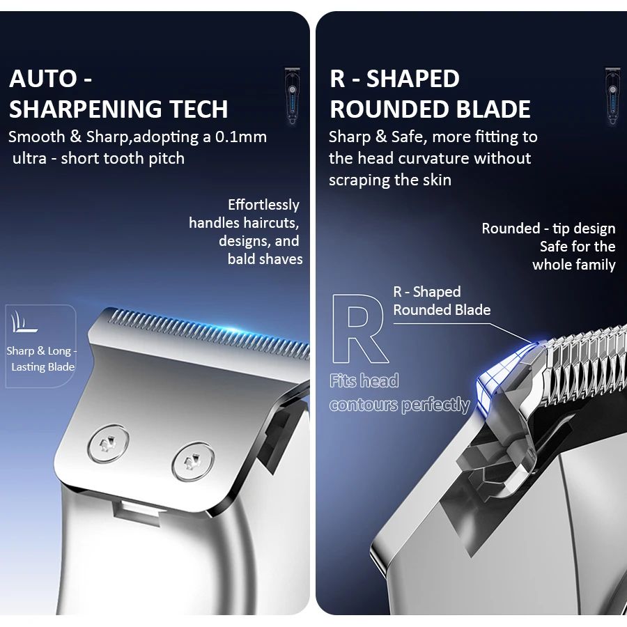 T-Blade Hair Clipper Mini Elec - Beard Trimmer Cordless 评论和价格
