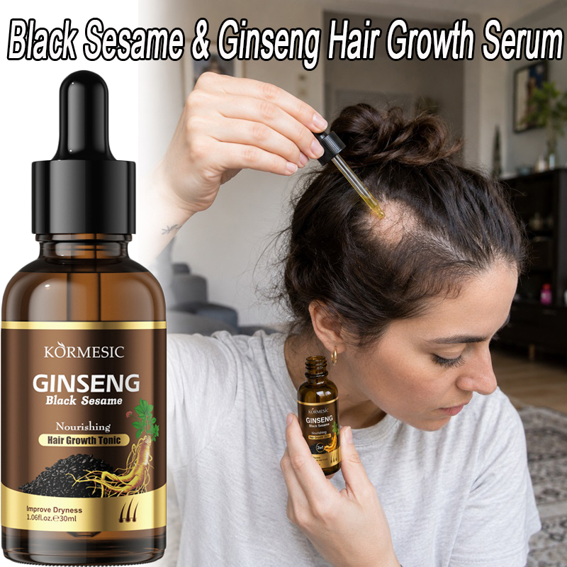 Black Sesame Ginseng Hair Grow - Ingrown Hair Serum 评论和价格