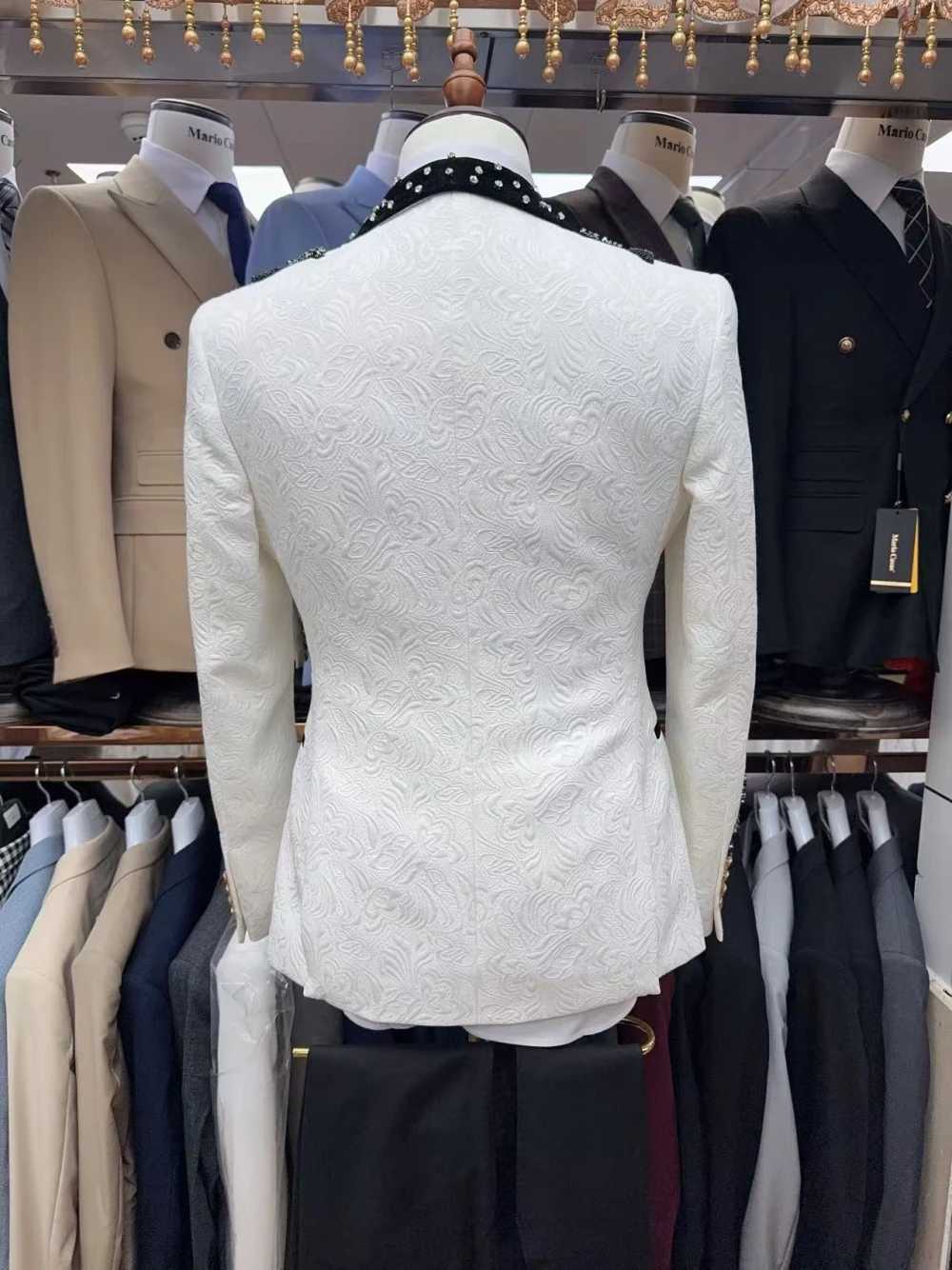 On Sale Luxurious Shawl Lapel  - Mens Grooming On Sale 评论和价格