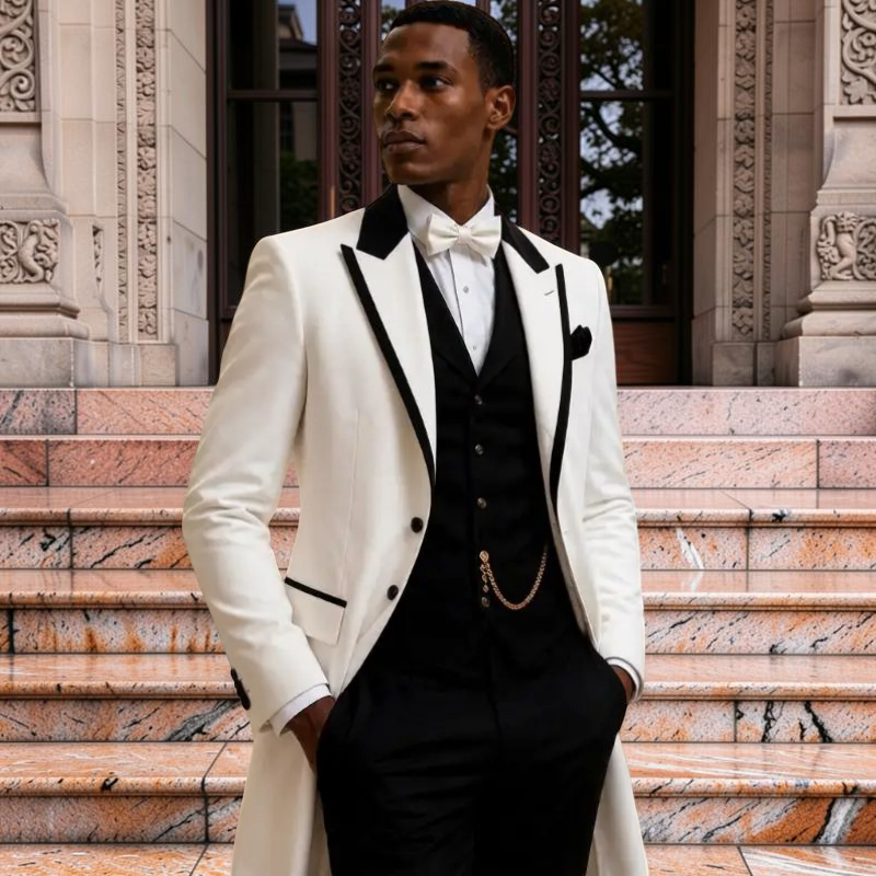 3 Pcs Wedding Suits for Men Sl - X Men Grooming 评论和价格