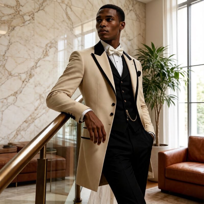 3 Pcs Wedding Suits for Men Sl - X Men Grooming 评论和价格
