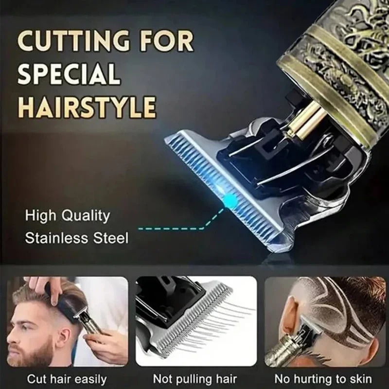T9 Washable Hair Trimmer Men C - Beard Trimmer Cordless 评论和价格