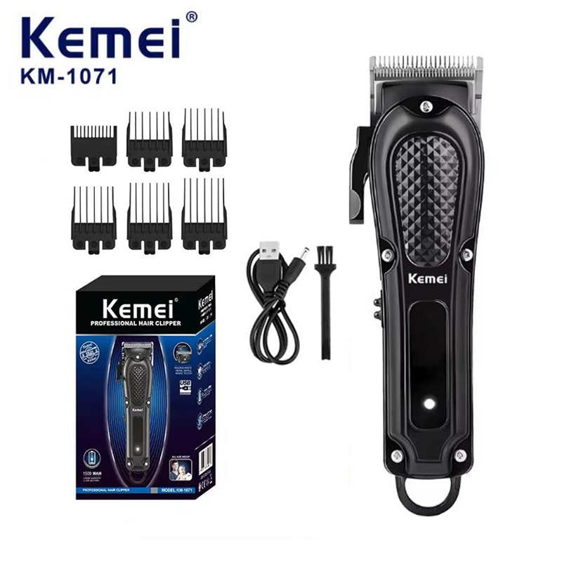 Kemei KM-1071 Electric Hair Cl - Beard Trimmer Cordless 评论和价格