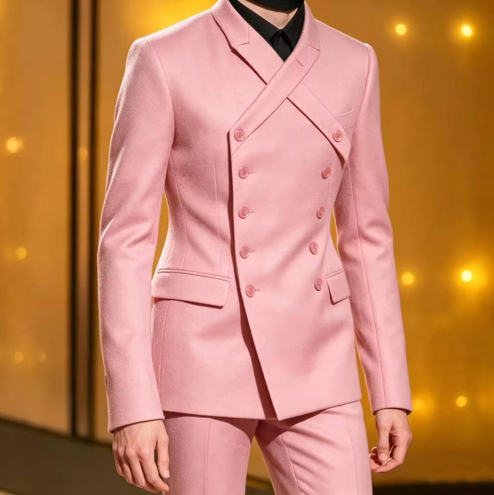 Men Suit Set 2 Pieces Blazer w - X Men Grooming 评论和价格