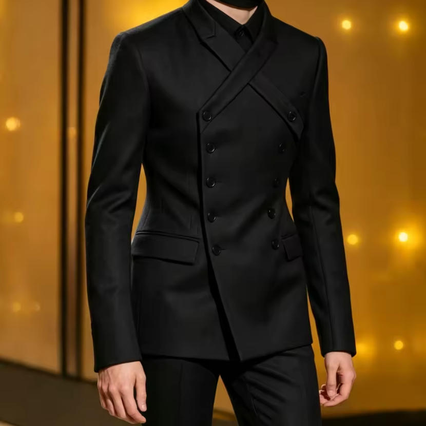 Men Suit Set 2 Pieces Blazer w - X Men Grooming 评论和价格