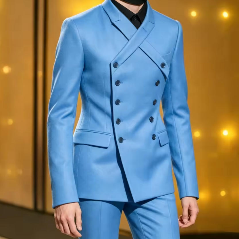 Men Suit Set 2 Pieces Blazer w - X Men Grooming 评论和价格